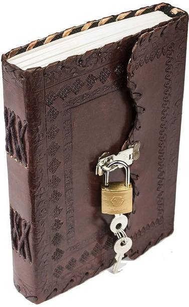 RAJASTHANI HAAT AND CRAFT handcrafted Regular Diary unruled 240 Pages