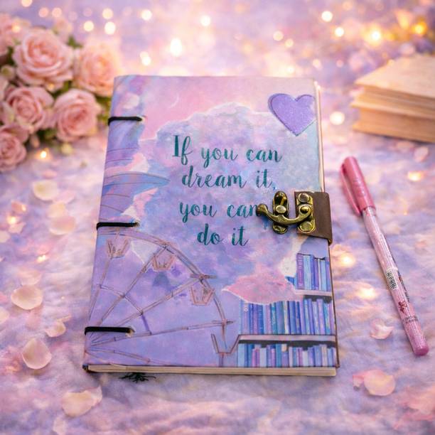 MN Creation Diary A5 Diary Unruled 200 Pages