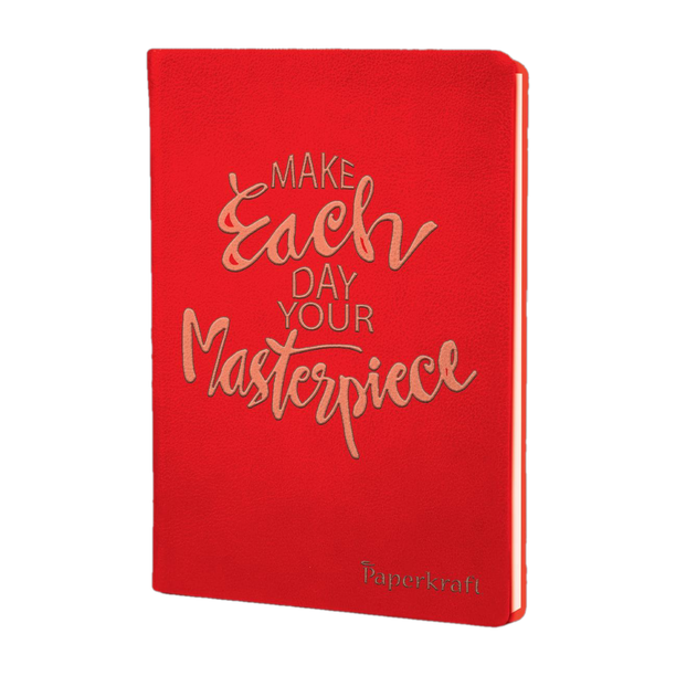 Paperkraft Designer Series with PU leather A5 Diary Unruled 192 Pages