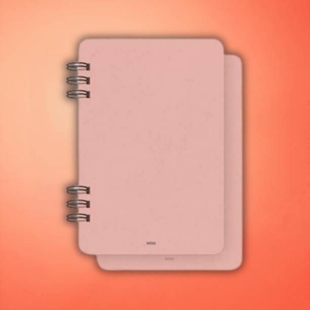 ekdali Minimalist Notepad A6 Notebook Unruled 100 Pages