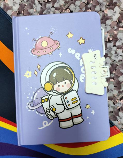 Paper Bear Astronaut Regular Diary Designer 80 Pages