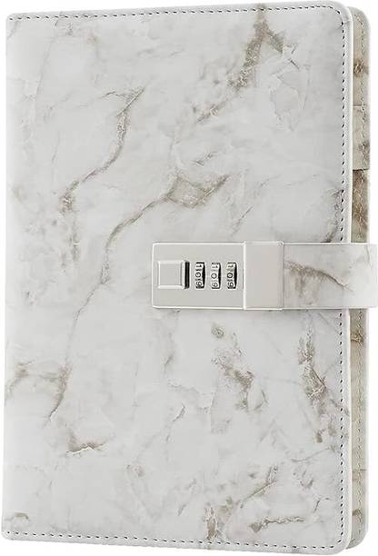 KGBTREADS dairy with lock notebook-9 A5 Diary single 1 Pages