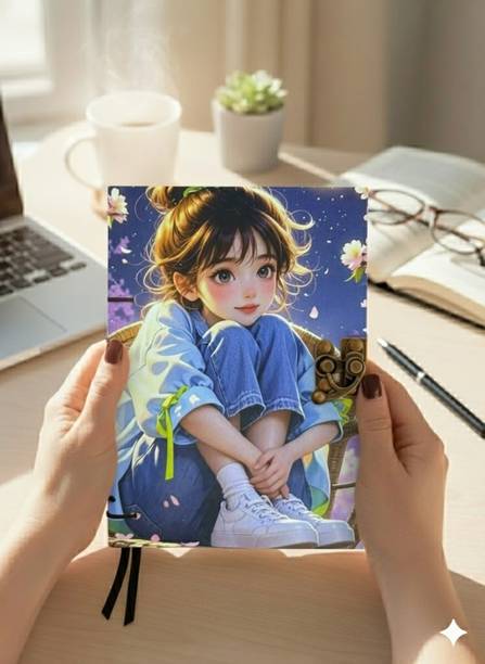 ALBILA HANDICRAFTS Handmade A5 Diary Unruled 200 Pages