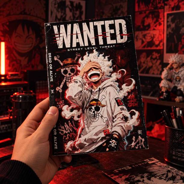 indestreet Anime Collection A5 Notebook Unruled 40 Pages