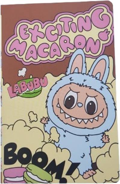 TRENDWAVE Labubu Theme Soft Cover Diary For Kids A5 Diary Single 120 Pages