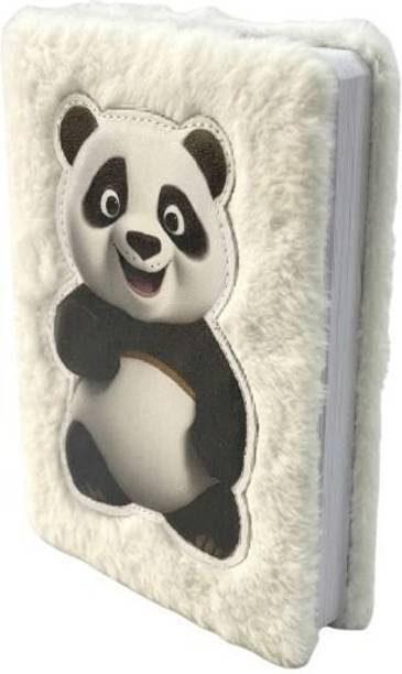 Yokids A6 Fur Diary with Plush Cover|Mini Pocket Notebook Journal for Daily Writing A6 Diary Ruled 80 Pages