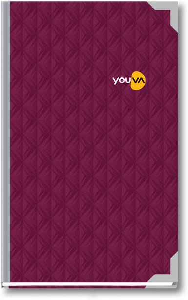 NAVNEET Youva Case Bound My Notes 21x33 cm Regular Notebook Single Line 288 Pages