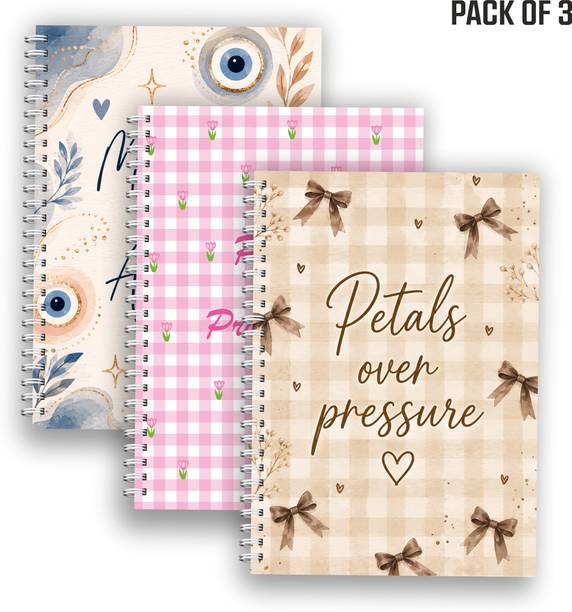 sbs book n box A5 Premium Notebooks A5 Diary Unruled 200 Pages