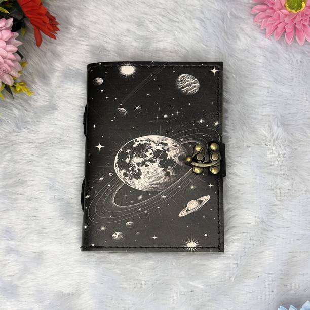 Handcrafty HANDMADE PRINTED DIARY A4 Diary PLAIN 200 Pages