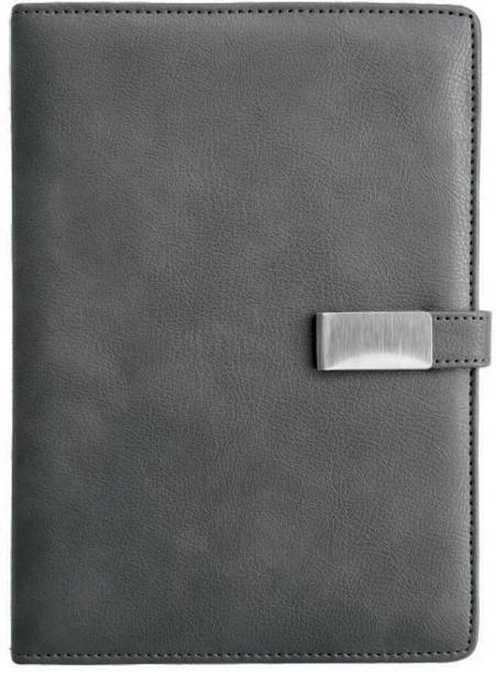 ANUPAM Charm Lined Journal 80Gsm Notebook Leather Pu Cover With Magnetic Metal Closure A5 Diary With Pen Loop for Notes Taking & Writing in School & Office Journal Diary 192 Pages