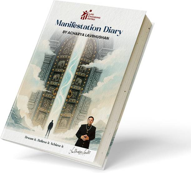 LIFE CHANGING ASTRO Manifestation Diary A4 Diary no 108 Pages