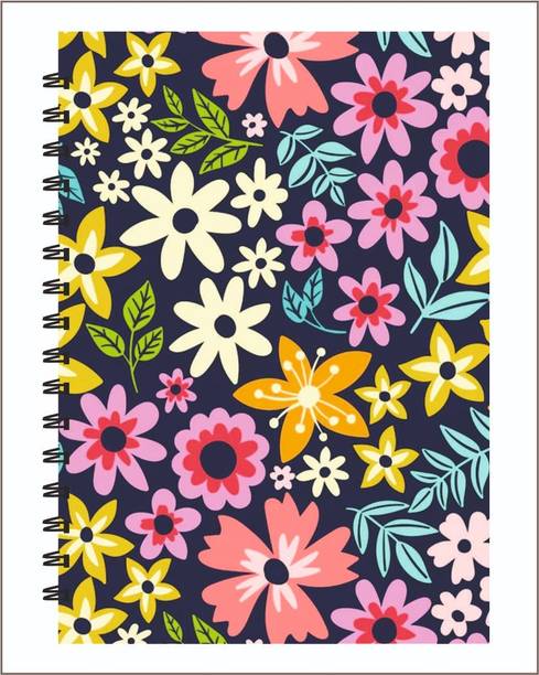 RLanyard wiro bound, A5 Notebook unruled/plain, Gloss lamination Cover 150 Pages