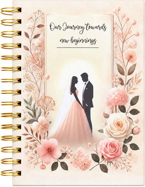 Bop Canvases Wedding planner A5 Diary Printed 120 Pages