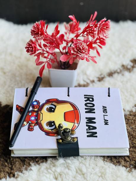 Al Zohra Handicraft Diary Notebook A5 Diary Unruled 200 Pages