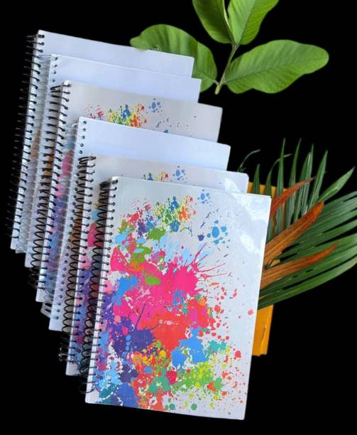 Gospiral Handcrafted A4 Notebook Unruled 200 Pages