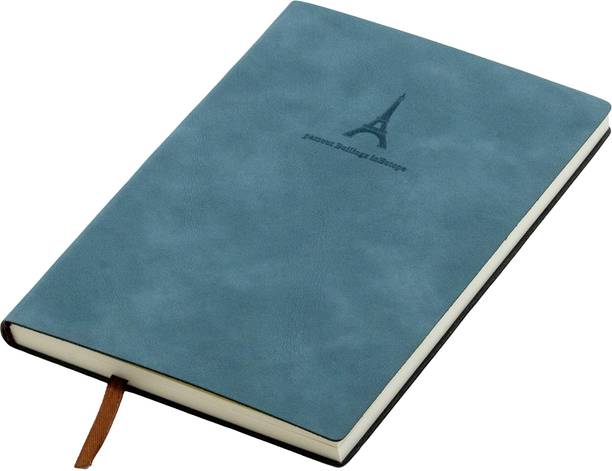 ABTRIX WITH AB Composition Personal Diary Travel Journal Notebook Soft Fine Faux Leather Cover A5 Diary Ruled 192 Pages