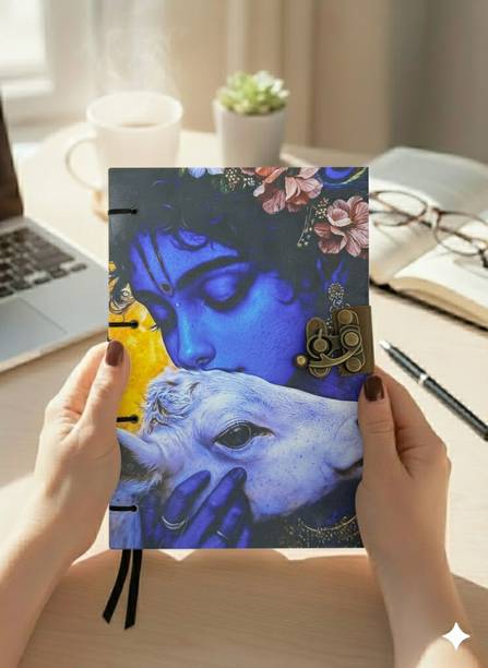ALBILA HANDICRAFTS Handmade A5 Diary Unruled 200 Pages