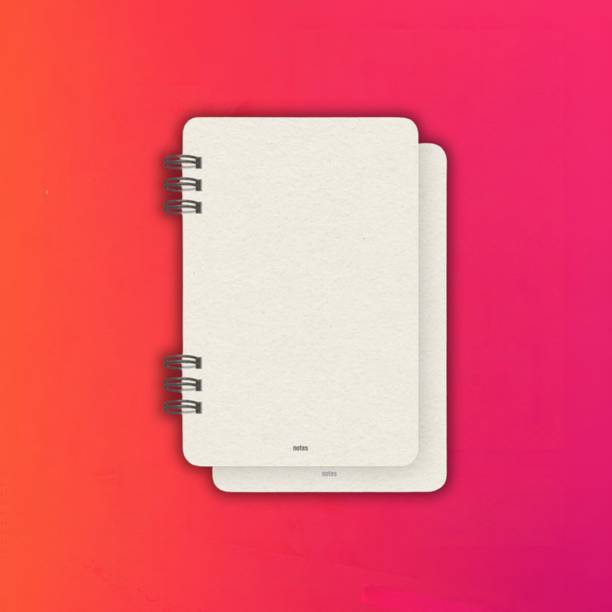 ekdali MinamilistNotepads A6 Notebook Unruled 100 Pages
