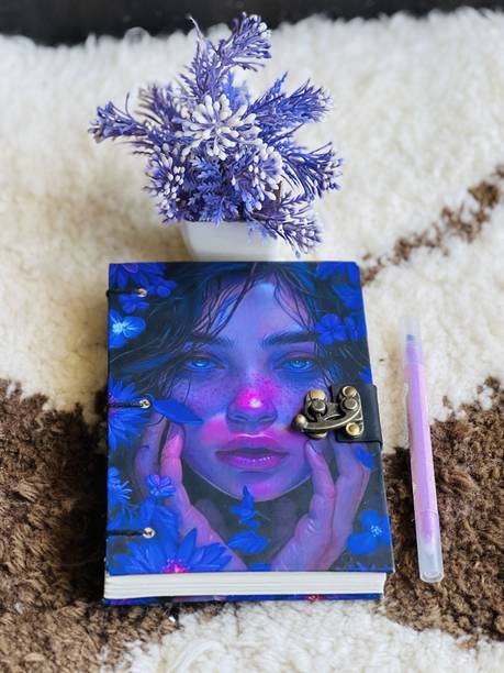 Al Zohra Handicraft Diary Notebook A5 Diary Unruled 200 Pages