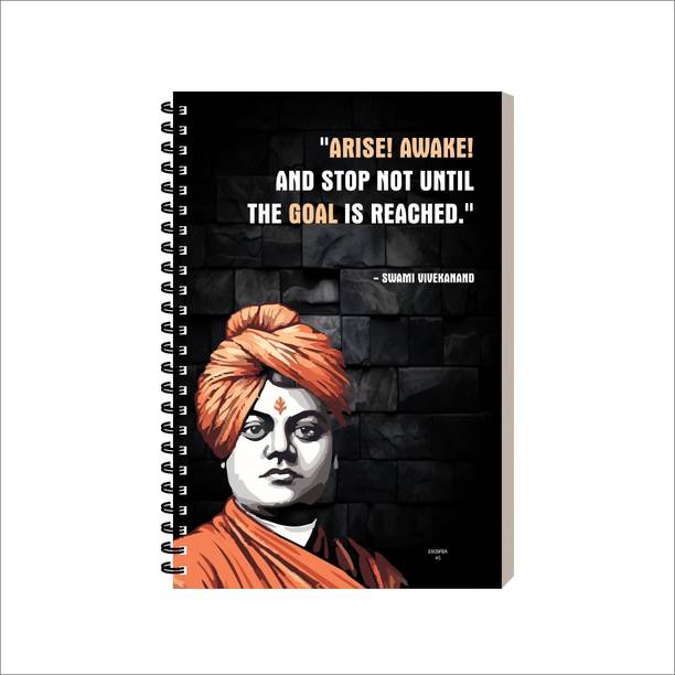 ESCAPER Motivational diary A5 Diary Ruled 160 Pages