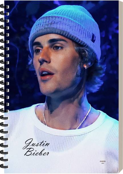 ESCAPER Hollywood Singer Diary For Travel, Personal Use, Spiral Notebook A5 Diary Ruled 160 Pages