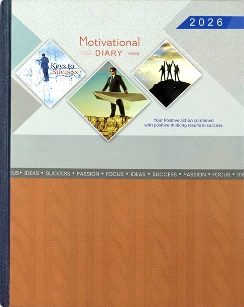 STORITE Hardbound Executive Planner Organizer Personal Diary 2026 with Dates Ruled Pages Regular Diary Single 365 Pages