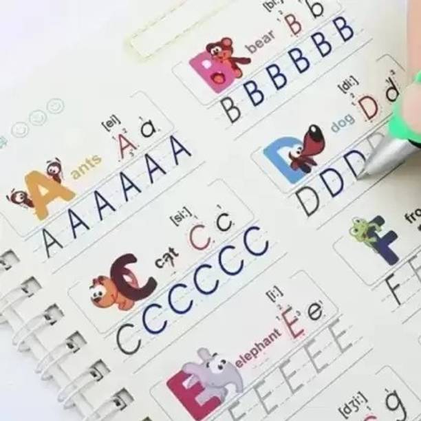 NKKL Magic Practice Copybook, (4 BOOK + 10 REFILL) Tracing Book 261