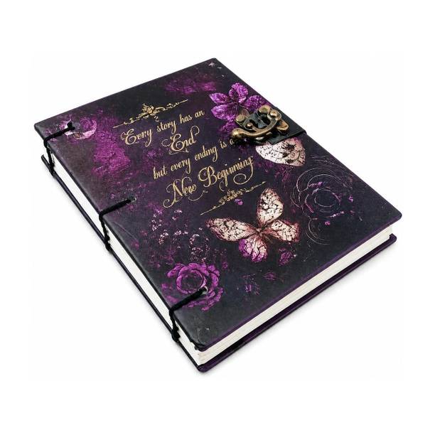 Design Dimension Printed Diary With Lock Perfect For Writing, Sketching, Traveling Our Gifting A5 Diary unruled 200 Pages