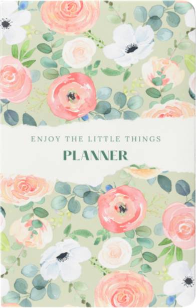 Lauret Blanc A5 Softcover 12 Months Undated Planner - 12 Monthly Spreads, 52 Weekly Spreads A5 Planner Planner 136 Pages