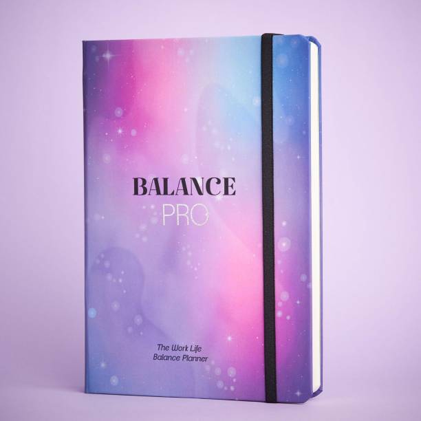 Doodle Undated Achieve Work Life Balance A5 Planner/Organizer Ruled 336 Pages