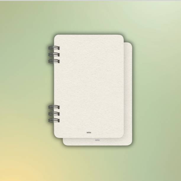 ekdali MinamilistNotepads A6 Notebook Unruled 100 Pages