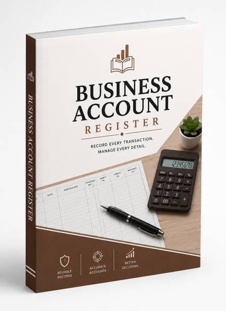 printlr Business Account Register A4 Diary yes 200 Pages