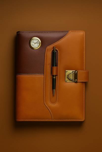 UBROFIT premium antilock diary with clock ,calculator and pen B5 Planner/Organizer Single ruled 365 Pages