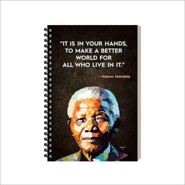 ESCAPER Motivational diary A5 Diary Ruled 160 Pages