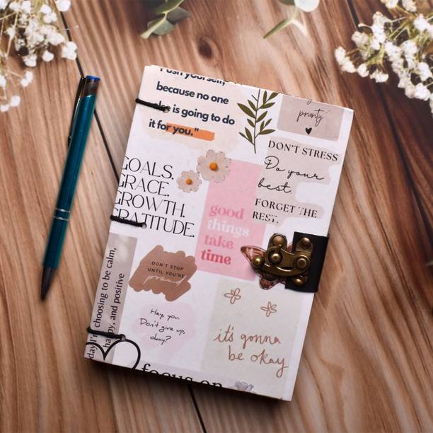 NIZAM HANDICRAFT 1 A5 Diary unruled 200 Pages