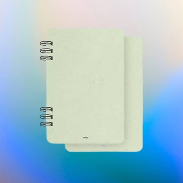 ekdali MinimalistNotebook A6 Notebook Unruled 100 Pages