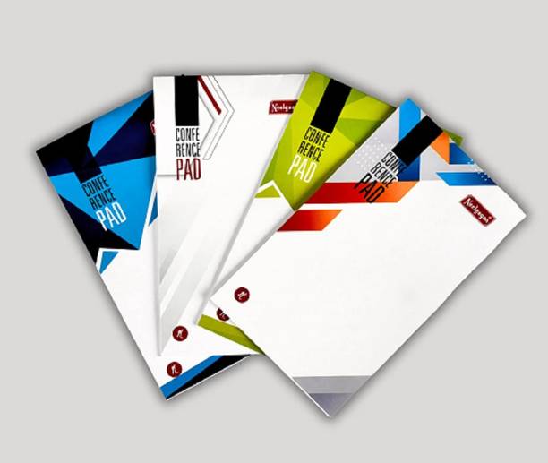 NEELGAGAN Conference Pad 20 Page ( Type : Ruled) A5 Note Pad (14.0 cm x 22.0 cm) Ruled 20 Pages