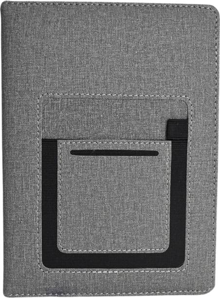 STAPRICO Planner Diary with Mobile & Card Pocket, Pen Loop A5 Diary Ruled 192 Pages