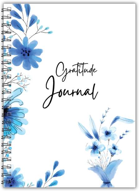 TimeWise Find More Joy: Daily Gratitude Journal 126 Pages Reflection & Positivity A5 Journal Unruled 126 Pages
