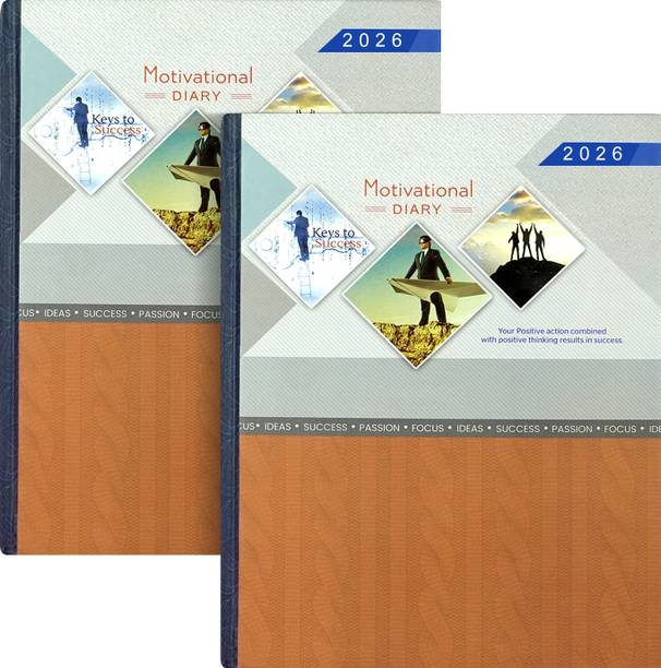 STORITE Executive Planner Organizer Hard Bound Notebook Diary 2026 with Sunday Half Page Regular Diary single 365 Pages