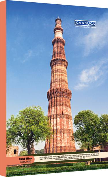 Kaanuka Long Size Notebook Exercise Notebook Practice Notebook (29.7 cm X 21.0 cm) A4 Notebook Ruled 400 Pages