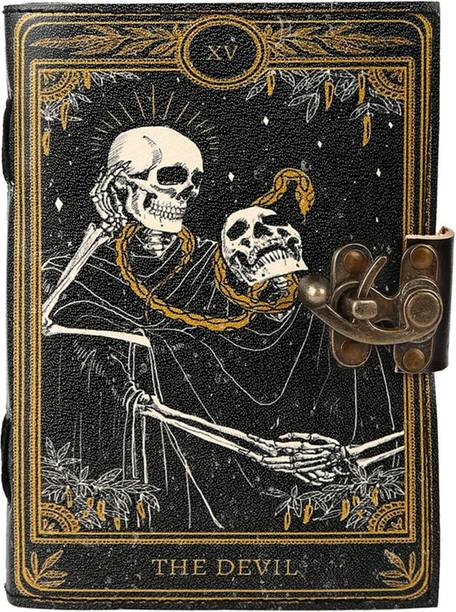 Panoply Leather Handcrafted Leather Journal B6 Diary Unruled 200 Pages