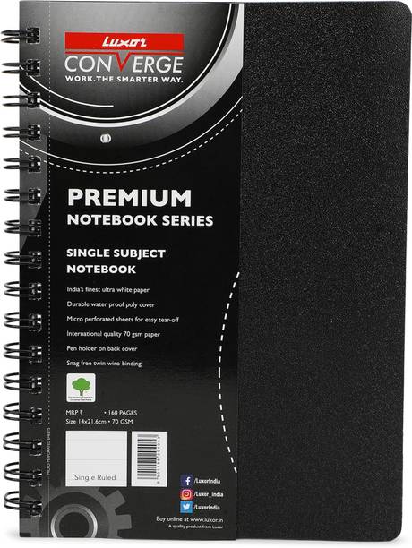 LUXOR Single Ruled B5-160 B5 Notebook Single Ruled 160 Pages