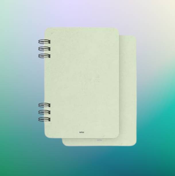 ekdali MinimalistNotebook A6 Notebook Unruled 100 Pages