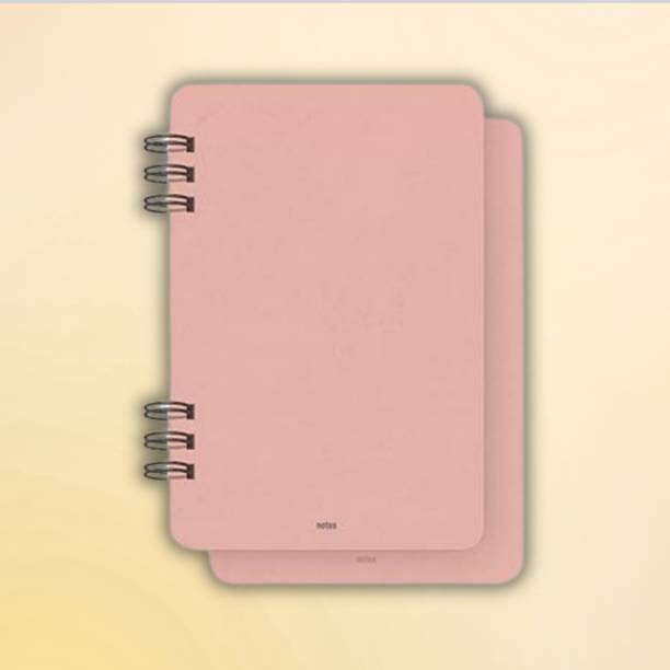ekdali Minimalist Notepad A6 Notebook Unruled 100 Pages