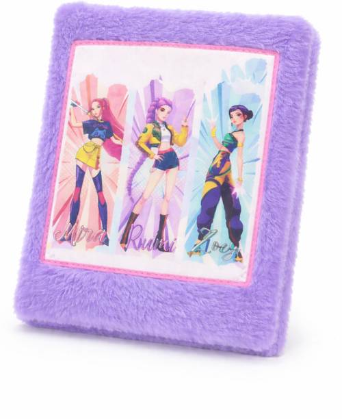 Yokids A6 Fur Diary Notebook–Cute Soft Plush Journal for Girls, Daily Writing & Gifting A6 Diary Ruled 100 Pages
