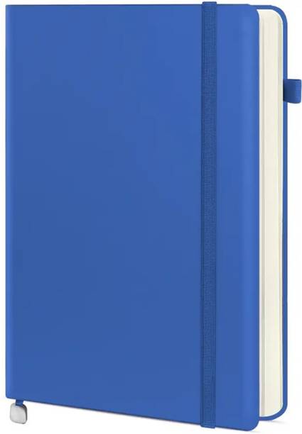 FINARO A5 Hard Bound Pu Leather pasting Notebook Diary A5 Note Pad Ruled 200 Pages