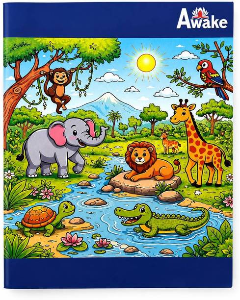 Awake writing stationery Awake Note Book A5 Notebook Single Rule 192 Pages