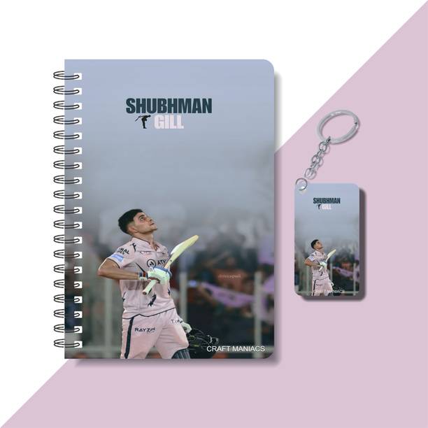 craft maniacs CRICKET 2024 NOTEBOOK COLLECTION A5 Notebook RULED 160 Pages