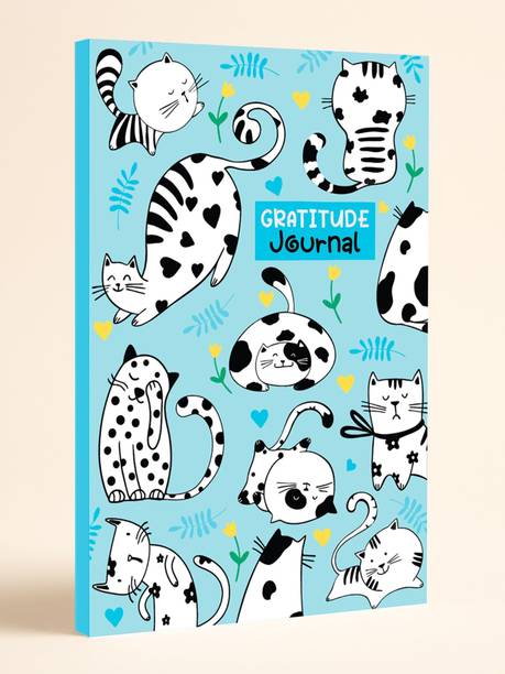 Doodle Gratitude Journal A5 Planner Ruled 112 Pages